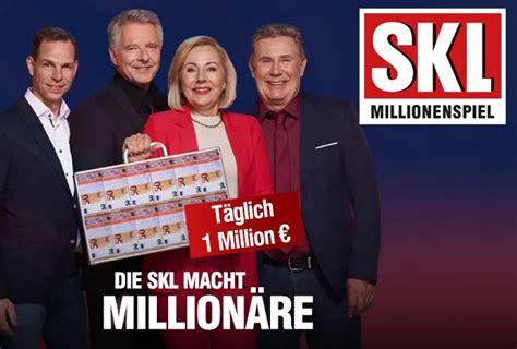 Das SKL Millionenspiel! Jetzt bei neugebauer.de Lose .